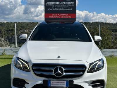 Mercedes-Benz Classe E d Auto AMG Premium Plus (Tetto/Led64/Retro/APP) Bianco usata Castellaneta