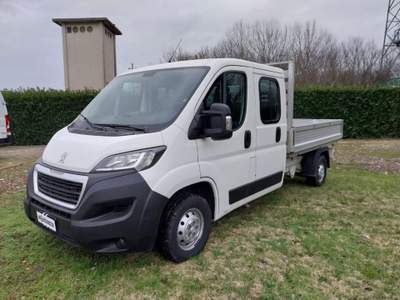 Peugeot Boxer 335 2.0 HDi 130CV DOPPIA CABINA 7POSTI Cassonato Bianco usata Occhiobello