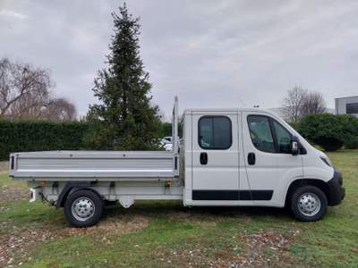 Peugeot Boxer 335 2.0 HDi 130CV DOPPIA CABINA 7POSTI Cassonato Bianco usata Occhiobello