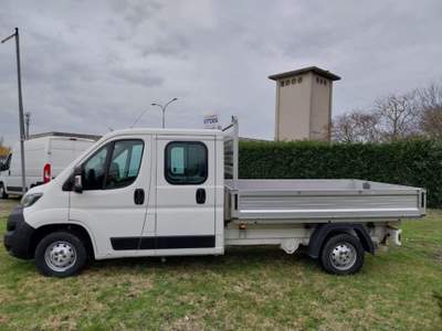 Peugeot Boxer 335 2.0 HDi 130CV DOPPIA CABINA 7POSTI Cassonato Bianco usata Occhiobello