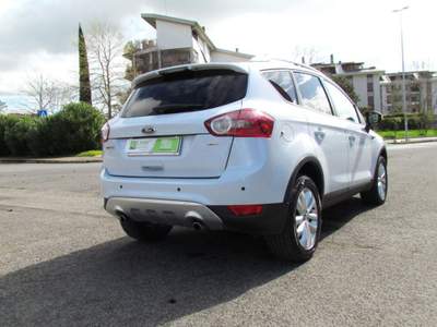 Ford Kuga 2.0 TDCi 136 CV 4WD Titanium DPF Bianco usata Latina