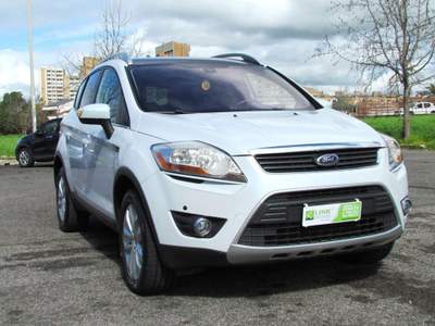 Ford Kuga 2.0 TDCi 136 CV 4WD Titanium DPF Bianco usata Latina