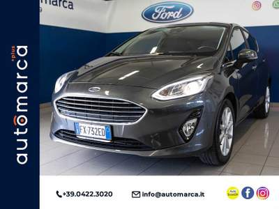 Ford Fiesta 1.1 85 CV 5 porte Titanium Grigio usata Silea