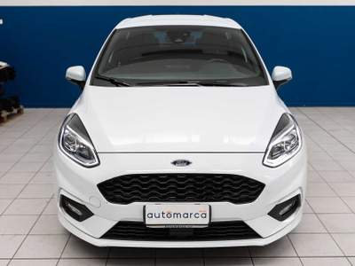 Ford Fiesta 1.0 Ecoboost 95 CV 5 porte ST-Line Bianco usata Silea