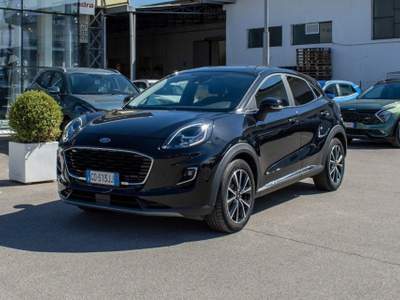 Ford Puma 1.0 EcoBoost MH 125 CV S&S Titanium Nero usata Fondi