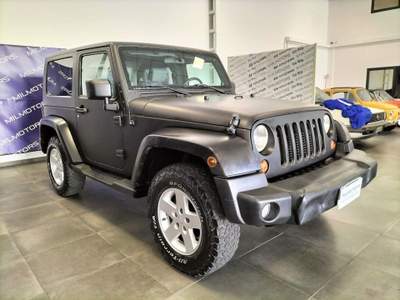 Jeep Wrangler 2.8 CRD DPF Sahara Auto Nero usata Messina