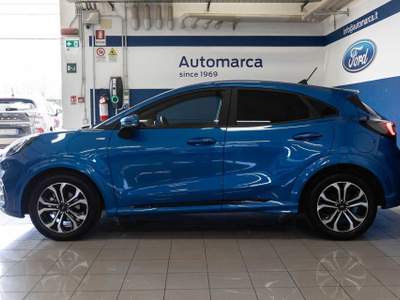 Ford Puma 1.0 EcoBoost Hybrid 125 CV S&S ST-Line Blu/Azzurro usata Silea