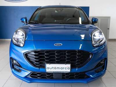 Ford Puma 1.0 EcoBoost Hybrid 125 CV S&S ST-Line Blu/Azzurro usata Silea