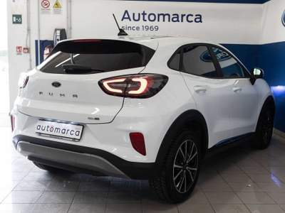 Ford Puma 1.0 EcoBoost Hybrid 125 CV S&S Titanium Bianco usata Silea