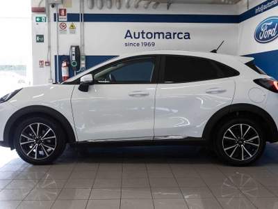 Ford Puma 1.0 EcoBoost Hybrid 125 CV S&S Titanium Bianco usata Silea