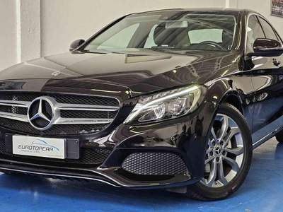 Mercedes-Benz Classe C SPORT PLUS 9G-tronic Full LED-Navi-Pelle-FULL OPT Nero usata VIZZOLO PREDABISSI