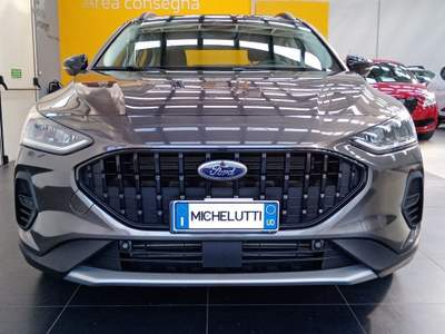 Ford Focus 1.0 EcoBoost Hybrid 125 CV 5p. Active Grigio usata Gemona del Friuli