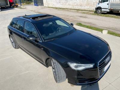 Audi A6 AUDI  A6 AVANT 2.0 TDI 190CV ULTRA 3 S-LINE TETTO APRIBILE PANORAMICO Nero usata Andria