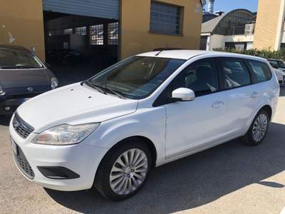 Ford Focus + 1.6 TDCi (90CV) SW Bianco usata San Lazzaro di Savena