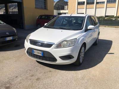 Ford Focus + 1.6 TDCi (90CV) SW Bianco usata San Lazzaro di Savena