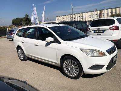 Ford Focus + 1.6 TDCi (90CV) SW Bianco usata San Lazzaro di Savena