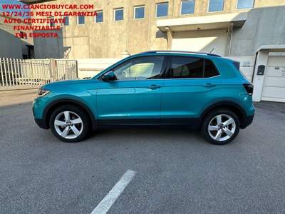 Volkswagen T-Cross 1.5 TSI DSG  BMT AUTOMATICA NAVI IVA ESPOSTA Blu/Azzurro usata Concesio