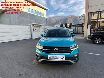 Volkswagen T-Cross 1.5 TSI DSG  BMT AUTOMATICA NAVI IVA ESPOSTA Blu/Azzurro usata Concesio