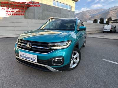 Volkswagen T-Cross 1.5 TSI DSG  BMT AUTOMATICA NAVI IVA ESPOSTA Blu/Azzurro usata Concesio