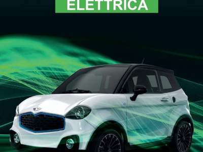 Chatenet CH46 e ERRE ERRE 100% elettrica - MINICAR Bianco usata VITERBO