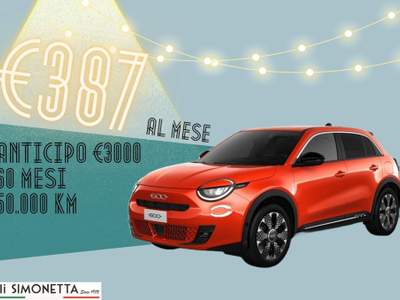 Fiat 600 Hybrid DCT MHEV Blu/Azzurro usata Cadrezzate con Osmate