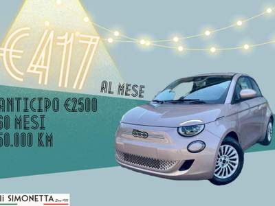 Fiat 500 Berlina 23,65 kWh Bianco usata Cadrezzate con Osmate