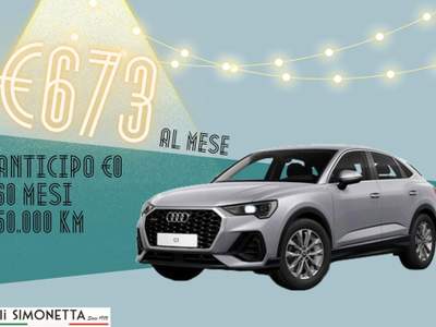Audi Q3 SPB 35 TFSI Grigio usata Cadrezzate con Osmate
