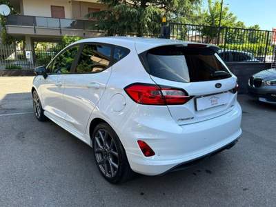 Ford Fiesta 1.0 Ecoboost Hybrid 125 CV 5 porte ST-Line Bianco usata Cinisello Balsamo