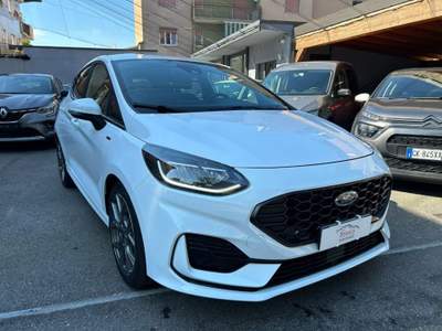 Ford Fiesta 1.0 Ecoboost Hybrid 125 CV 5 porte ST-Line Bianco usata Cinisello Balsamo