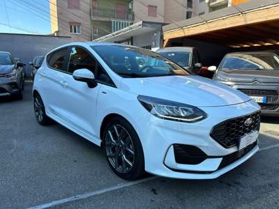 Ford Fiesta 1.0 Ecoboost Hybrid 125 CV 5 porte ST-Line Bianco usata Cinisello Balsamo