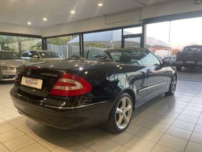 Mercedes-Benz CLK 200 k tps Elegance cabrio Nero usata Alessandria
