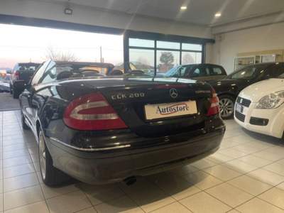Mercedes-Benz CLK 200 k tps Elegance cabrio Nero usata Alessandria