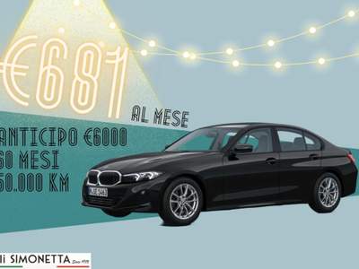 BMW Serie 3 318d d 48V Bianco usata Cadrezzate con Osmate