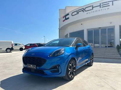 Ford Puma 1.0 EcoBoost Hybrid 125 CV S&S ST-Line Blu/Azzurro usata Poggiardo