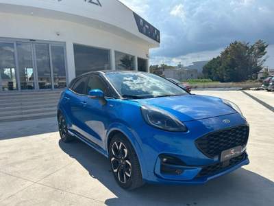Ford Puma 1.0 EcoBoost Hybrid 125 CV S&S ST-Line Blu/Azzurro usata Poggiardo