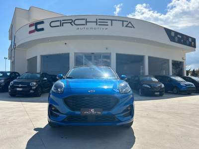 Ford Puma 1.0 EcoBoost Hybrid 125 CV S&S ST-Line Blu/Azzurro usata Poggiardo