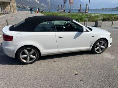 Audi A3 Cabrio 1.8 16V TFSI Attraction Bianco usata Capriolo