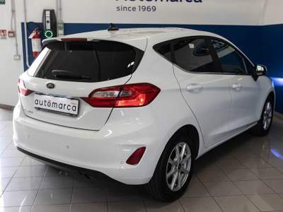 Ford Fiesta 1.1 75 CV 5 porte Titanium Bianco usata Silea