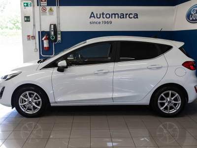 Ford Fiesta 1.1 75 CV 5 porte Titanium Bianco usata Silea