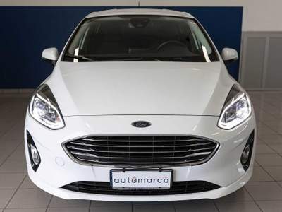 Ford Fiesta 1.1 75 CV 5 porte Titanium Bianco usata Silea