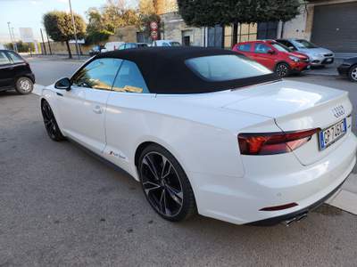 Audi A5 AUDI A5 CABRIO 50 TDI 286 CV 3X S-LINE COMPLETA DI TUTTO Bianco usata Orta Nova