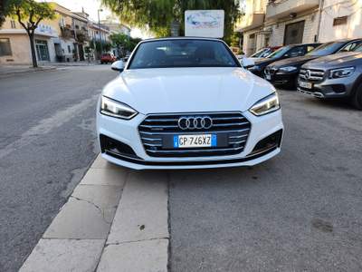 Audi A5 AUDI A5 CABRIO 50 TDI 286 CV 3X S-LINE COMPLETA DI TUTTO Bianco usata Orta Nova