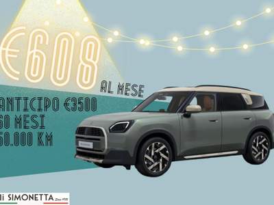MINI Cooper 1.5 Cooper Classic Countryman Nero usata Cadrezzate con Osmate
