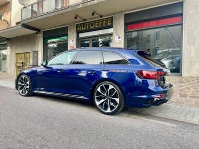 Audi RS 4 AVANT 2.9 Tfsi TIPTR 450CV QUATTRO, TAGLIANDI AUDI Blu/Azzurro usata Ponte San Pietro