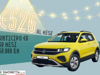 Volkswagen T-Cross 1.0 TSI Life Blu/Azzurro usata Cadrezzate con Osmate