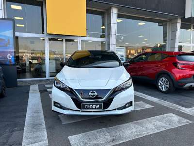 Nissan Leaf e+ Tekna Bianco usata San Martino Siccomario