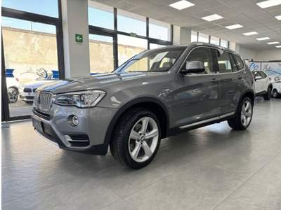 BMW X3 Xdrive 30d tetto panoramico Argento usata Carlentini