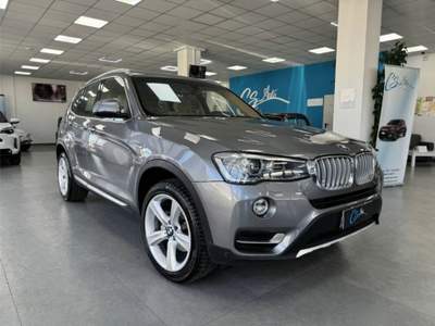 BMW X3 Xdrive 30d tetto panoramico Argento usata Carlentini