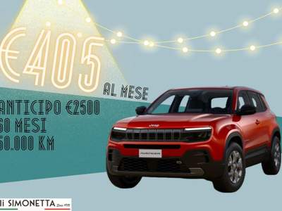 Jeep Avenger 1.2 Turbo Longitude Nero usata Cadrezzate con Osmate