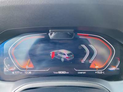 BMW Serie 3 320d d xDrive Touring Msport 4x4 Virtual, CruisAdattivo Nero usata Sant'Angelo in vado